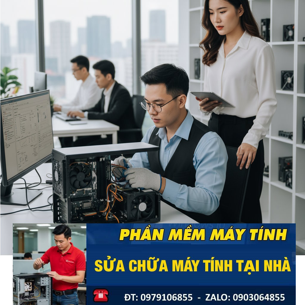 Sửa máy tính tại nhà quận 5